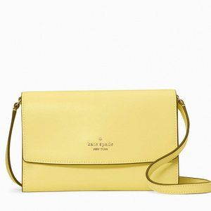 New Kate Spade Perry Leather Crossbody Yuzu Jam